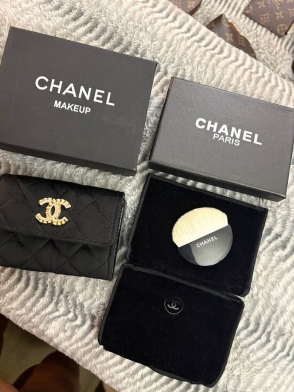 VIP Velvet Wallet + Makeup Brush + (2) Cases